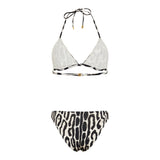 Triangle printed bikini