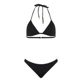 Triangle monochrome bikini