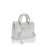 Le City small leather bag