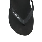 Logo printed thong sandals