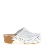 x Scholl leather sabots