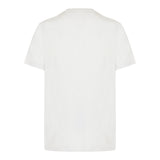 Double logo patch cotton t-shirt