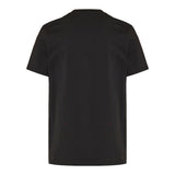 Overlapped logo cotton t-shirt