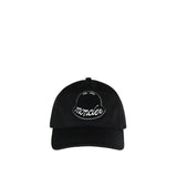 Logo cotton gabardine baseball cap