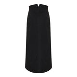 x Edward Enninful cotton gabardine midi skirt