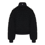 x Edward Enninful wool-blend zip-up cardigan