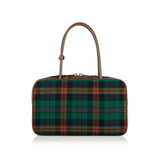 Beau Tartan top handle bag