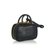 Beau leather micro bag