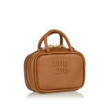 Beau leather micro bag