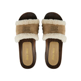 Suede clogs