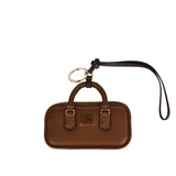 Arcadie leather bag charm