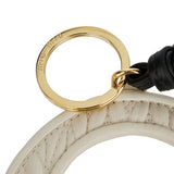 Wander leather bag charm