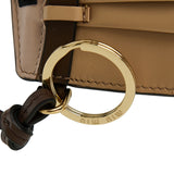 Miu ballet leather keychain accessory