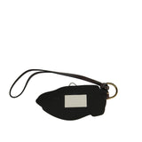 Miu ballet leather keychain accessory