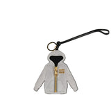 Miu ballet leather keychain accessory