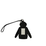 Miu hoodie leather keychain accessory
