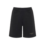 Stamp fleece bermuda shorts