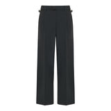 Bootcut tailored wool trousers