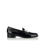 Tux patent leather loafers