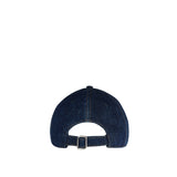 Embroidered denim cap