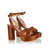 Sabrina satin sandals