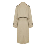 Cotton-blend trench coat