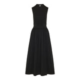 Sleeveless cotton tee dress