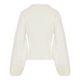 Scarlet cashmere cardigan