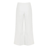 Walter cotton-canvas flared trousers