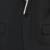 Raw edge canvas jacket