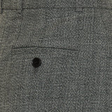 Tapered leg tailored trousers