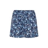 Feather print swim short