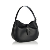 T-bar medium leather shoulder bag