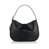 T-bar medium leather shoulder bag