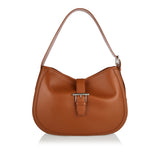 T-bar medium leather shoulder bag