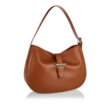 T-bar medium leather shoulder bag