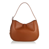 T-bar medium leather shoulder bag