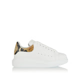 Oversized leather sneakers