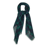 Tartan skull foulard