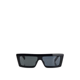 Rectangular black sunglasses