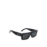 Rectangular black sunglasses