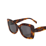 3 Dots transparent square sunglasses