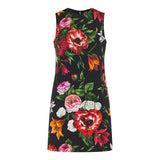 Floral pattern mini dress