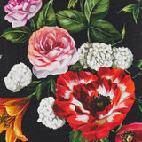 Floral pattern mini dress