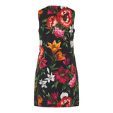 Floral pattern mini dress