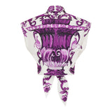 Majolica-print poplin shirt