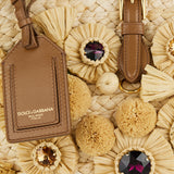 Coffa Capri raffia tote bag