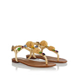 Crochet flip-flops sandals