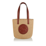 Large Horse Medal basket bag