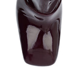 Janis glossed over-the-knee boots